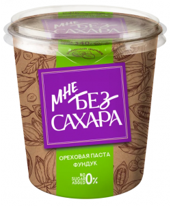 "Мне без сахара" 340 г. фундук паста